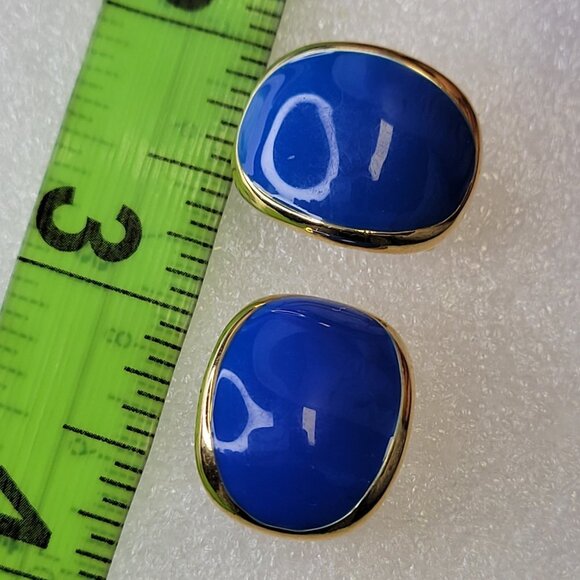 Blue Small Light Earrings - Picture 7 of 9